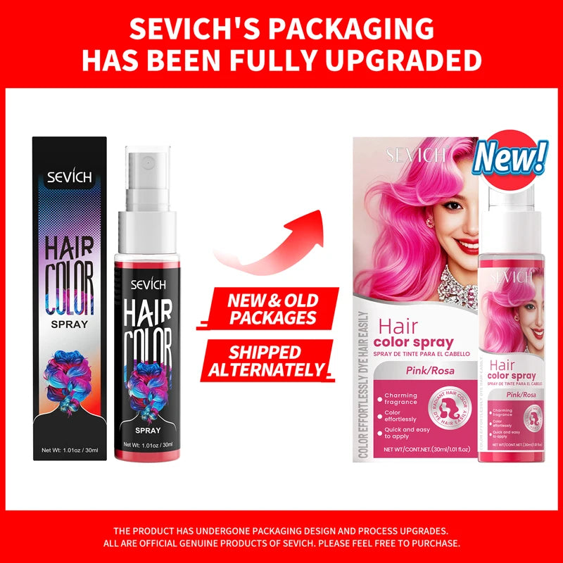 Temporary Hair Color Spray
