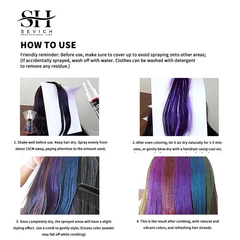 Temporary Hair Color Spray